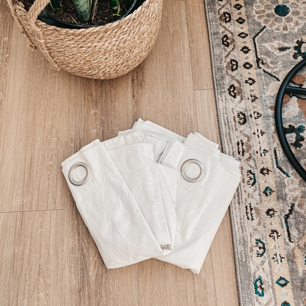 threshold | windsor beige blackout curtains